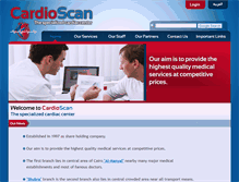 Tablet Screenshot of cardioscan-egy.net
